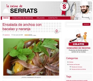 El blog La Cocina de Serrats