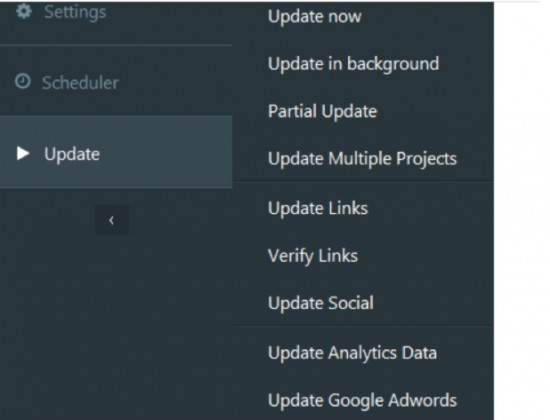 Actualizaciones - Advanced  Web Ranking
