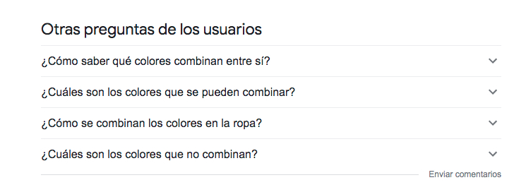 Palabras clave long tail para el sector de la moda o la decoración